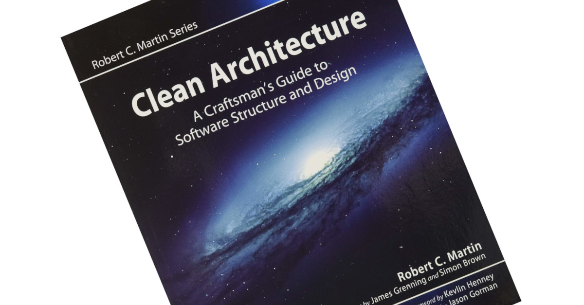 Clean Architecture book cover